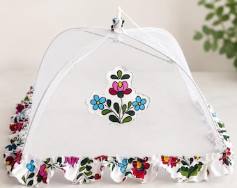 Picnic food tent , Mesh plate cover, Hungarian gift