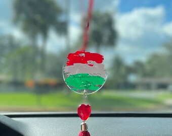 Car mirror charm, Hungarian gift