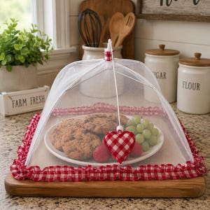 Tienda de campaña para comida de picnic, cubierta de malla para alimentos