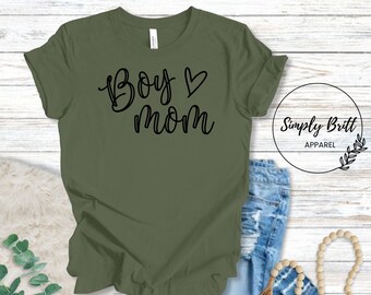 Boy Mom Shirt | Mom of Boys Shirt | Mom Life Shirt | Shirt for Mom|  Gift for Mom | Boy Mama | Motherhood