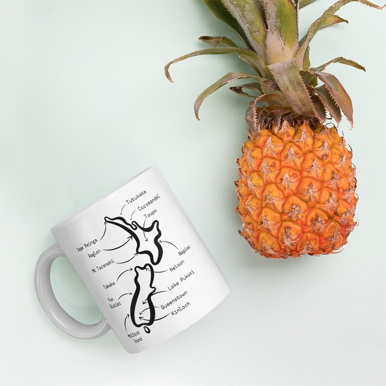 Personalised New Zealand Travel Mug New Zealand Gift Etsy