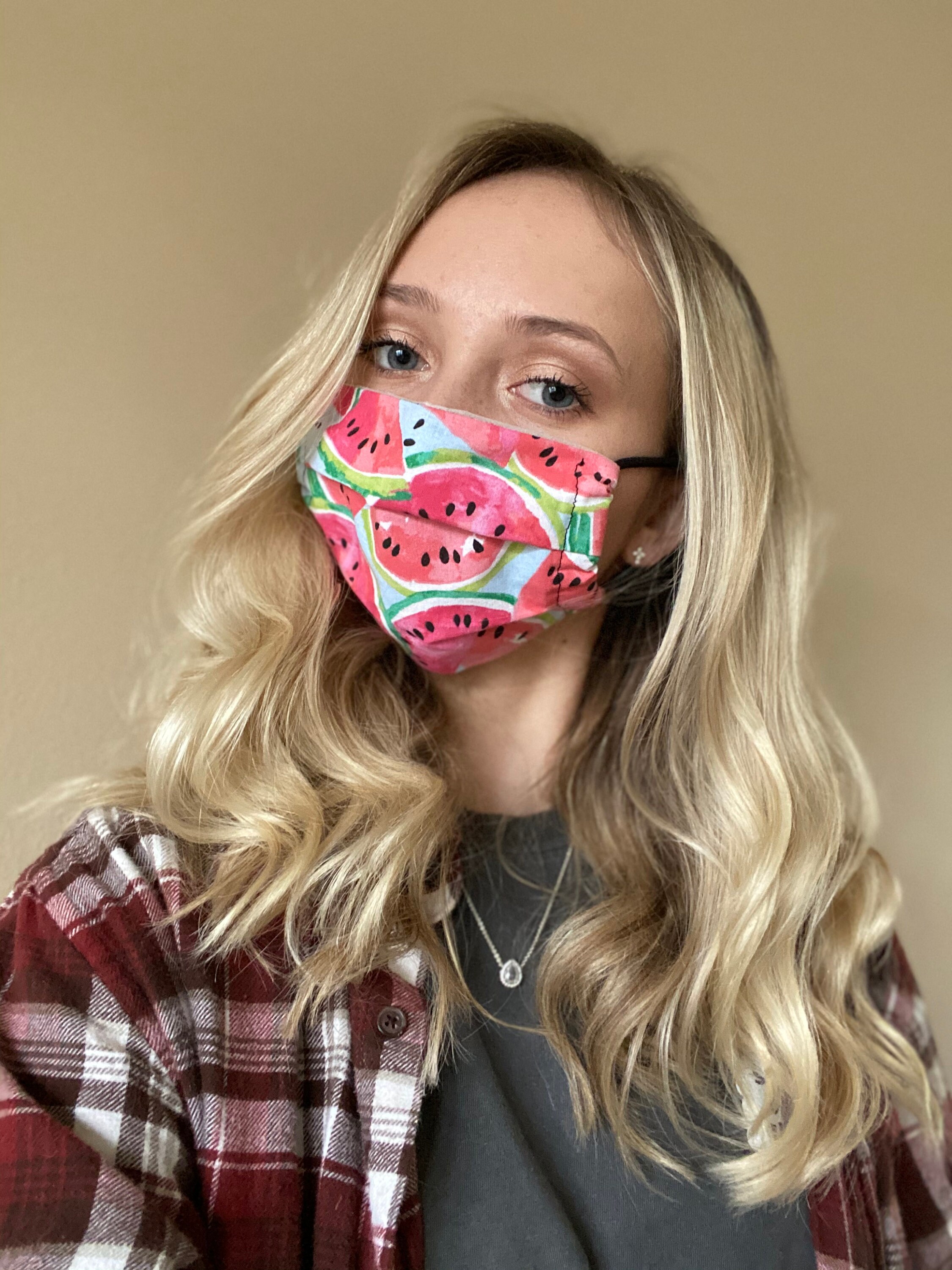 Watermelon Face Mask Cotton Washable
