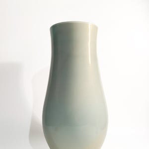 Vaso de vidro Murano de Venini Reedição de Tommaso Buzzi de 1988