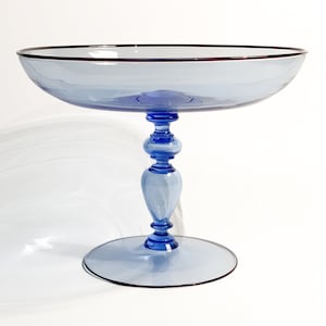 Murano Glass Centerpiece by Barovier and Toso Caravaggio Cup from the 1980s