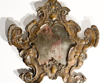 Miroir en argent et miroir Mercure, fin du XIXe siècle