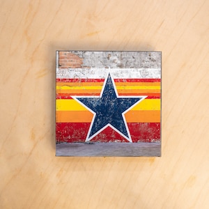 Houston Astros, Houston Coasters, Houston Art, Texas Photography, Texas Home Decor, Houston Gifts, Houston Photography, World Series