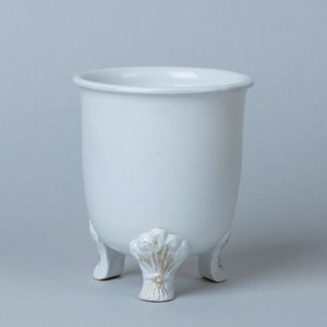 Ceramic toothbrush holder | handmade pottery