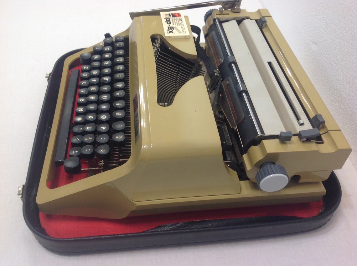 Vintage Typewriter 70s Berlin Etsy Canada