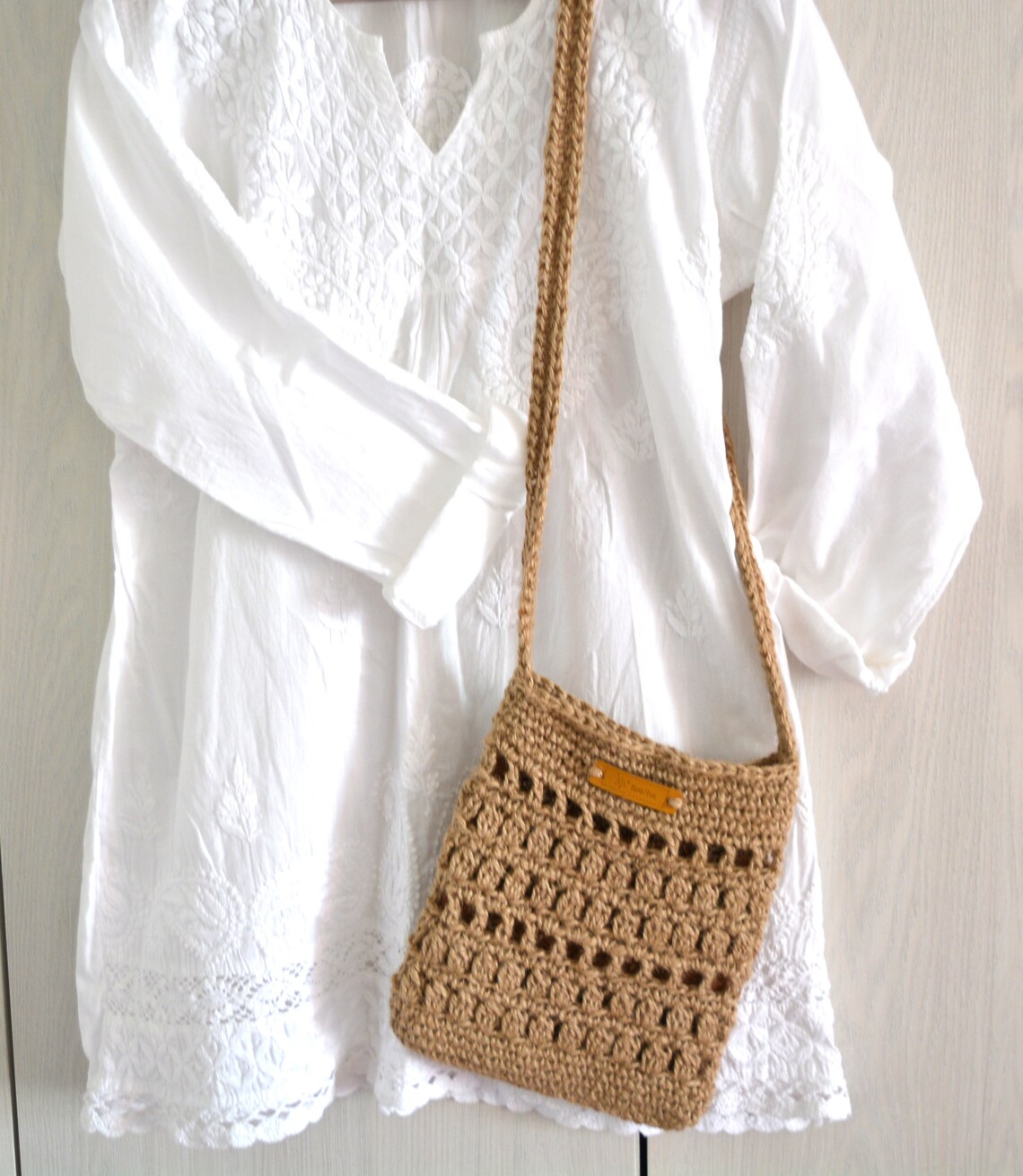 Crossbody Purse Mini Crochet Bag Crochet Purse Crossbody Etsy