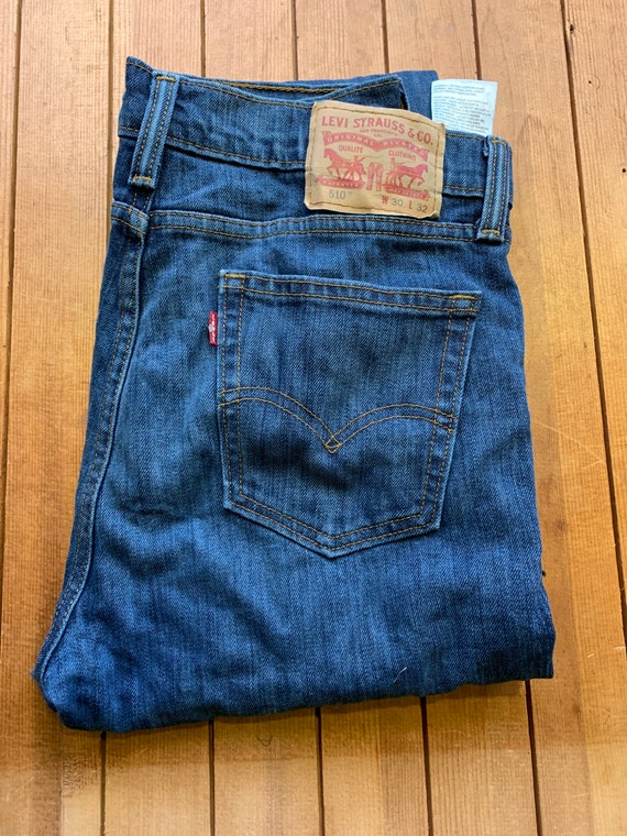 Unisex vintage 510 classic Levis 30W 32L denim Lev