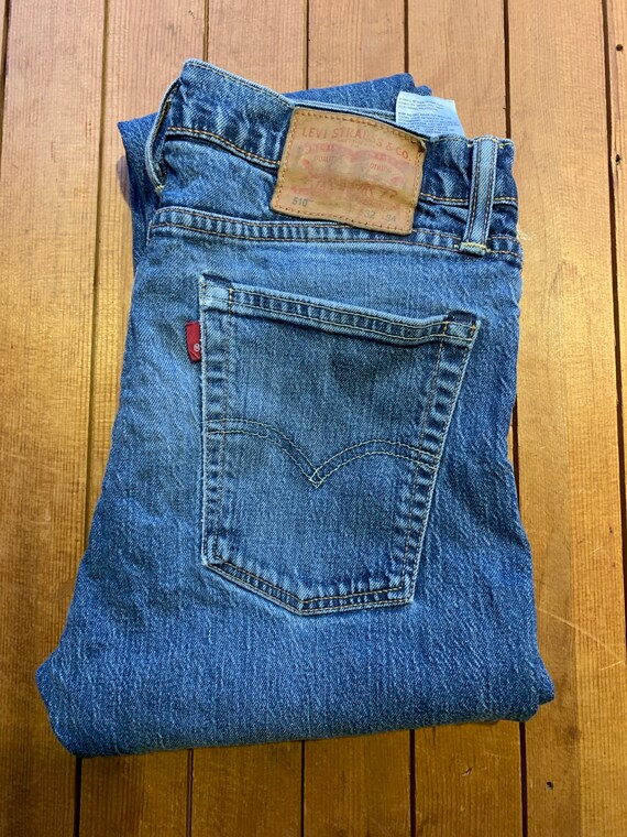 Unisex vintage 510 washed classic Levis 32W 34L de