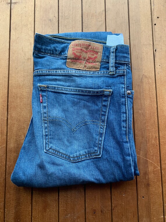 Unisex vintage 510 classic Levis 33W 32L denim Lev