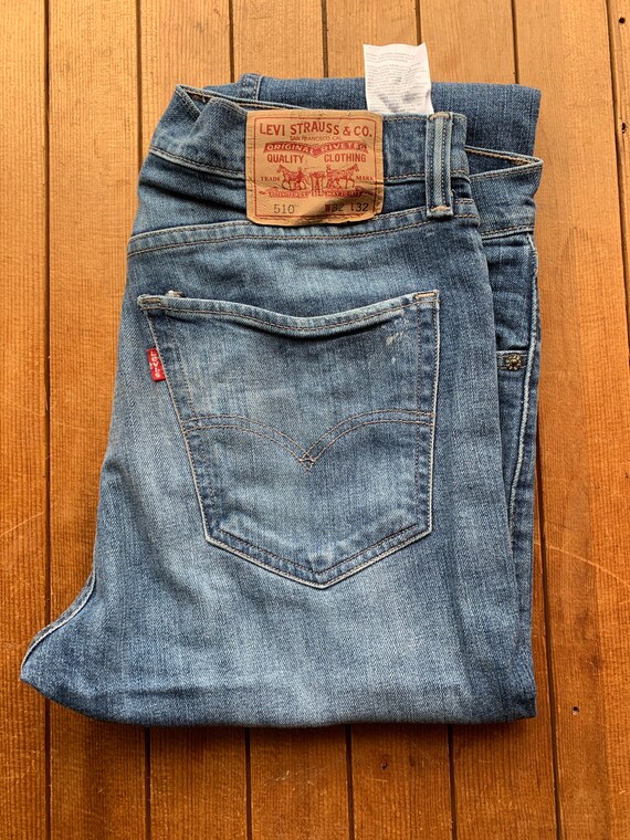 Unisex vintage 510 classic Levis 32W 32L denim Lev