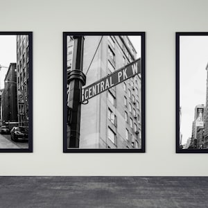 New York City Print Set - 3er Set Reise Drucke - Reise Galerie Wand 3er Set