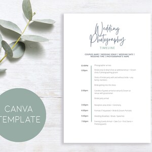 Wedding Photography Timeline Template,Wedding Photographer Timeline,Wedding Photo Timeline,Photography Tips,Wedding Timeline Template