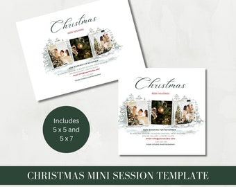 Christmas Mini Session Template,Holiday Mini Session Template,Christmas Mini Template,Holiday Mini Session Template,Canva Template