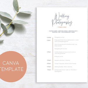Wedding Photography Timeline Template,Wedding Photographer Timeline,Wedding Photography Templates,Photography Tips,Wedding Timeline Template