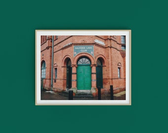 Manchester Print,Manchester Photography, Salford Lads Club,Salford Print,Manchester Wall Print,The Smiths,Travel Prints