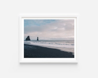 Vik Iceland,Iceland Print,Iceland Landscape,Black Sand Beach Iceland,Icelandic Photography,Iceland Wall Art,Travel Prints,Travel Gifts