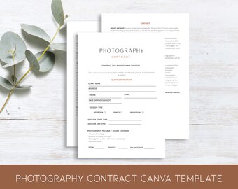 Photography Client Contract,Photography Contract,Client Agreement,Photographer Contract,Photographer Marketing,Mini Session Contract