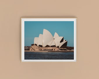 Impresión de la Ópera de Sídney, impresión fotográfica de Sídney, fotografía de Australia, impresión de Australia, impresión fotográfica de Australia, paisaje de Australia
