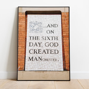 Manchester Print,Manchester Photography Print,Manchester Poster,Afflecks Palace,Manchester Wall Print