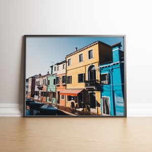 Burano Photography Print,Venice Print,Venice Poster,Italy Poster,Italy Print,Venice Photography,Italy Photography,Italy Prints Wall Art