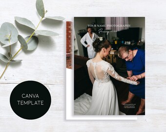Wedding Photography Price List,Wedding Photographer Price Guide,Wedding Price List,Photographer Templates,Canva Templates