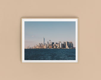 New York Skyline Print,New York Wall Art,New York Wall Print,New York Photography,New York Landscape,Travel Photos,Travel Prints