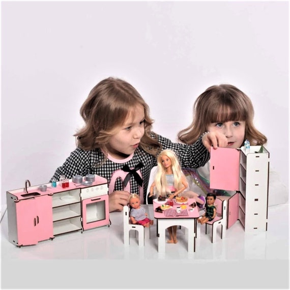 etsy barbie furniture