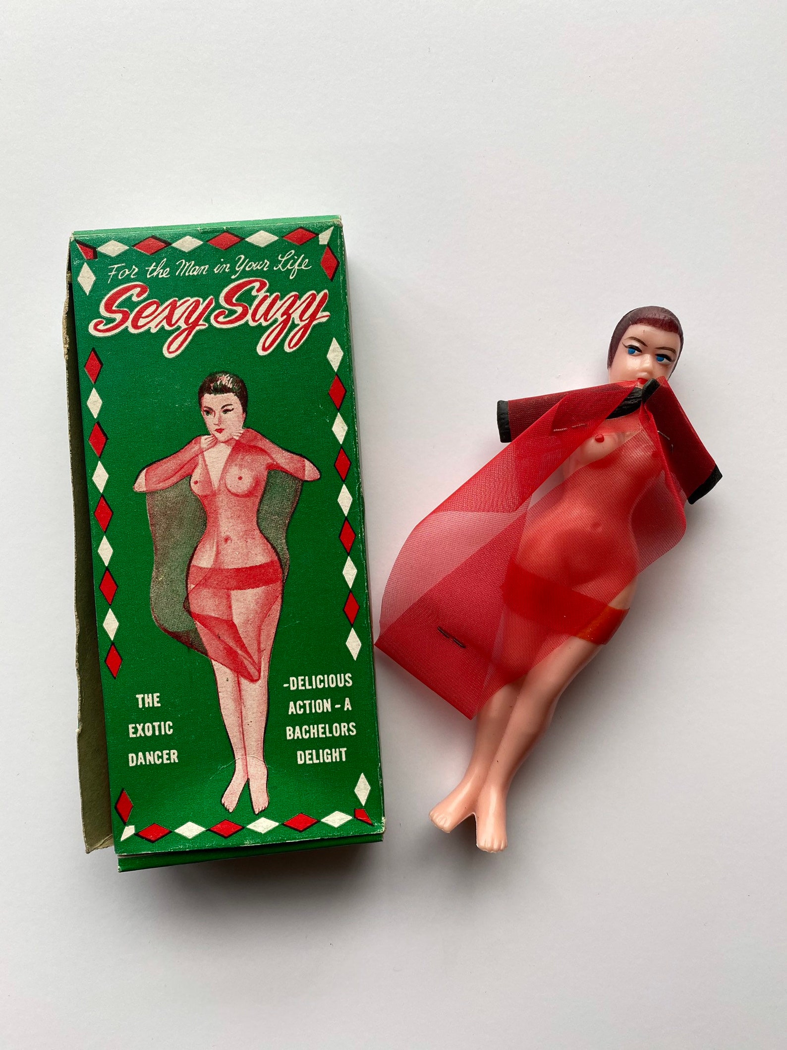 Vintage 1960s Sexy Suzy Exotic Dancer Toy Doll Novelty Gift / Etsy