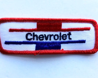 2 LOT CHEVROLET CHEVY FLAG Sew/Iron ON PATCH FOR RESALE FREE SHIP 