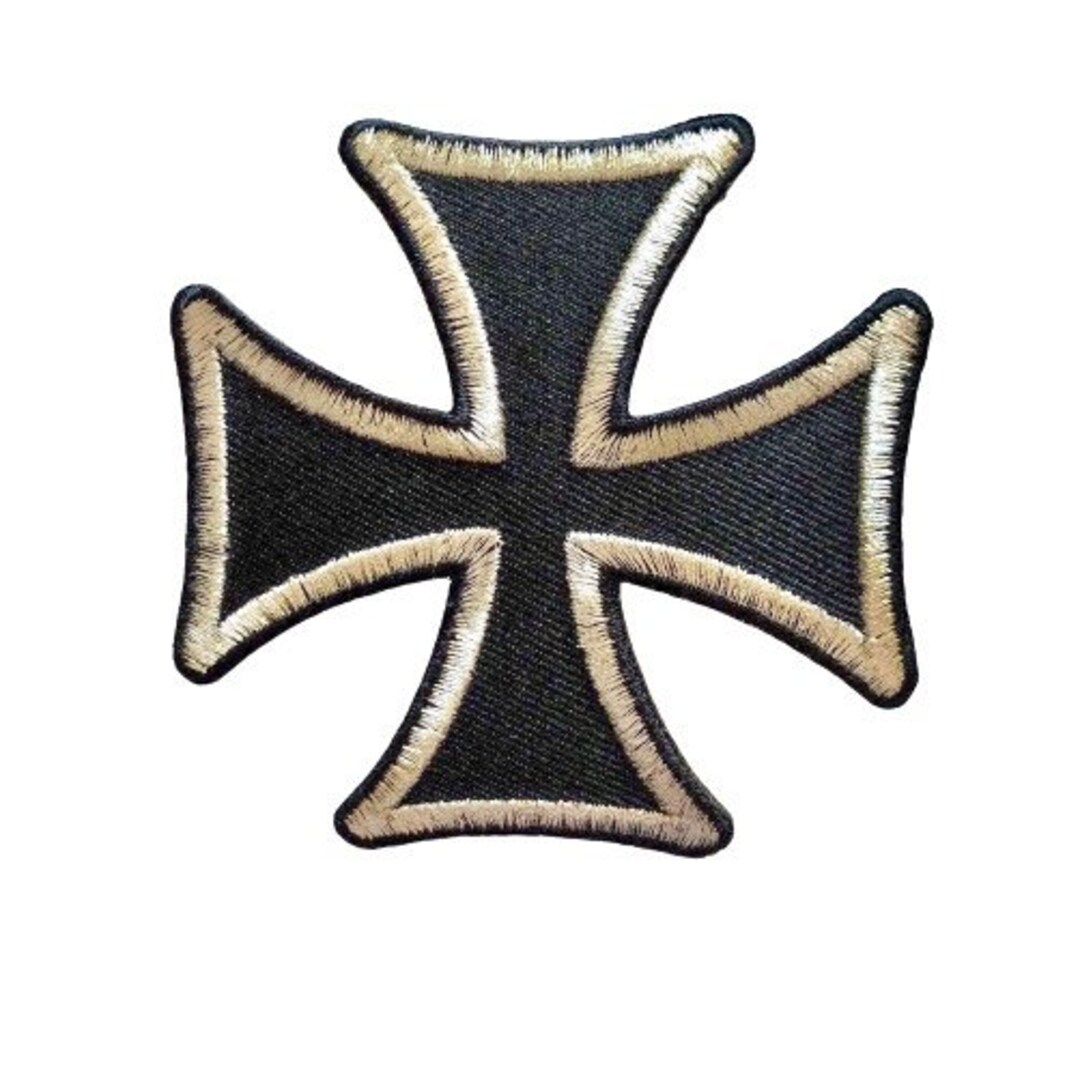 Vintage 90 Iron Cross Patch High Quality Cloth German Cross Etsy