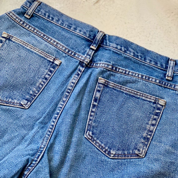 Wrangler Shorts // Medium Wash // Vintage 90s // … - image 7