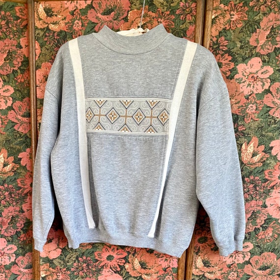 ~90'S ULTRA SWEATS Printed Sweatshirt Trainer Made in USA Men's XL Vintage /eaa463494