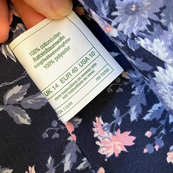 Cropped Laura Ashley Jacket // Floral Dress Toppe… - image 6