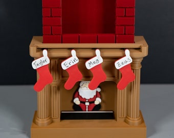 Santa Chimney Christmas Countdown Advent Calendar