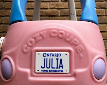 Ontario Cozy Coupe License Plate