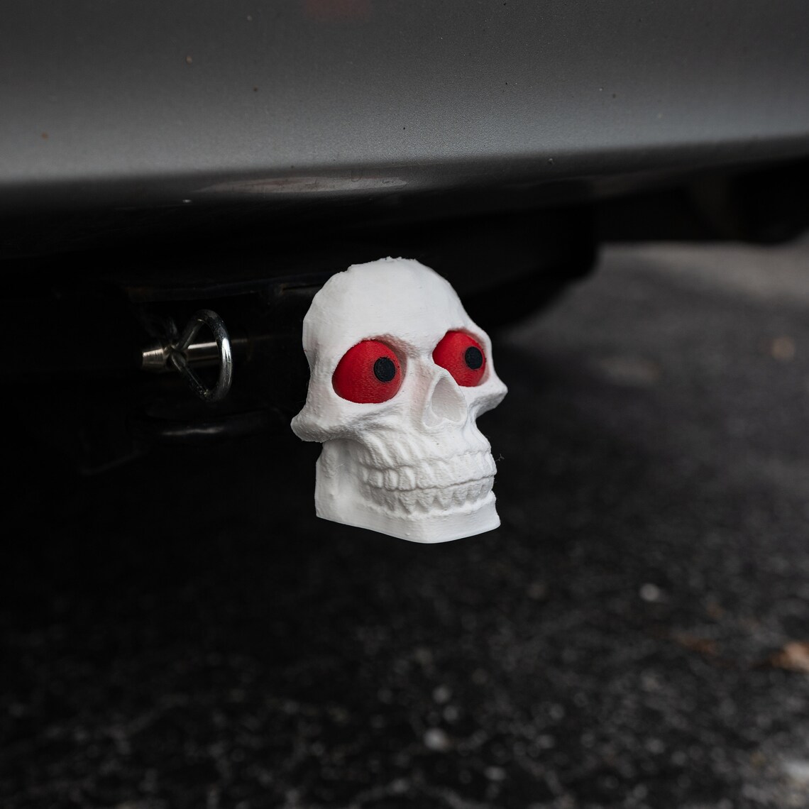 Skull Trailer Hitch Ornament Etsy UK