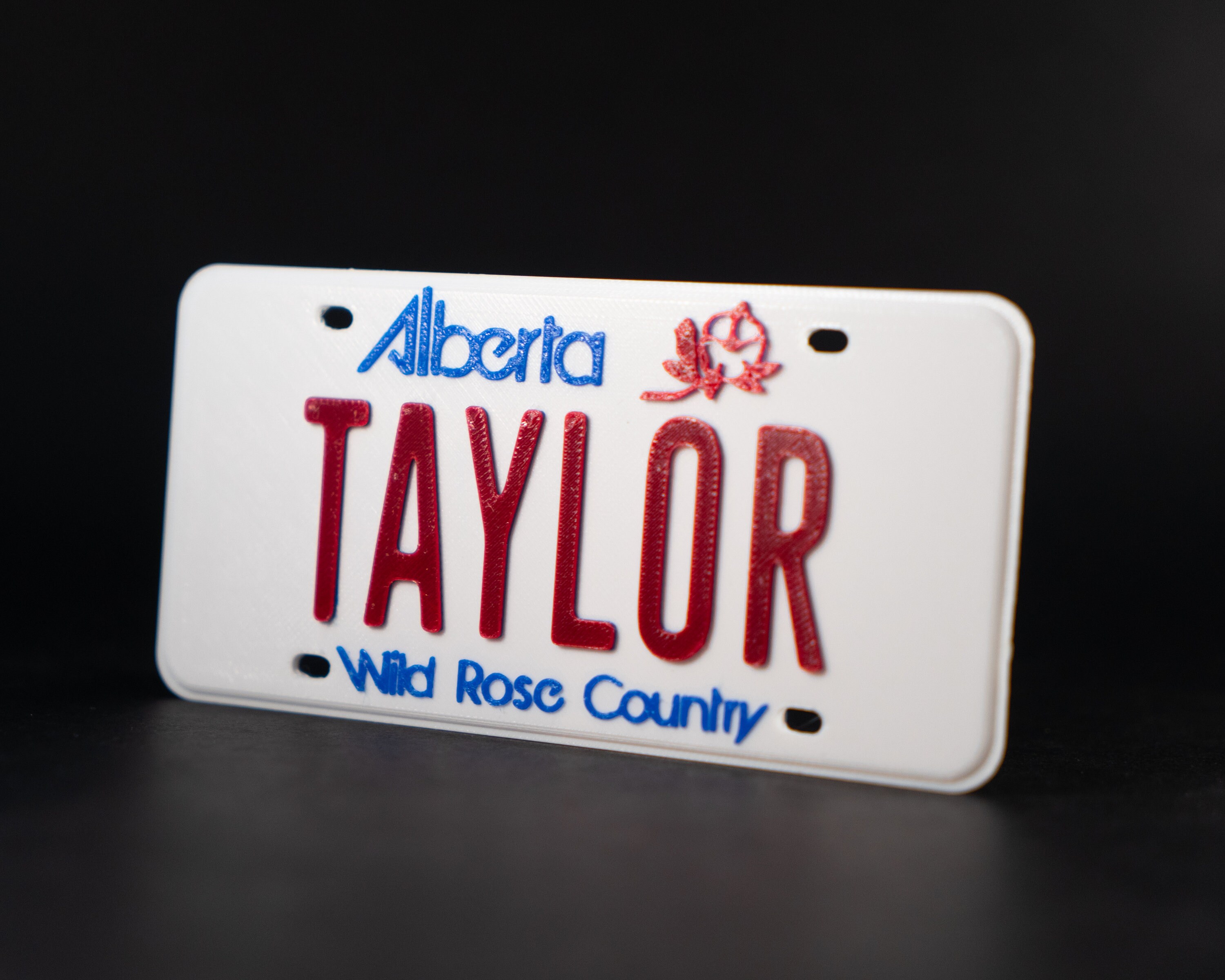 Mini Alberta License Plate Etsy