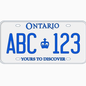 Mini Ontario License Plates image 7