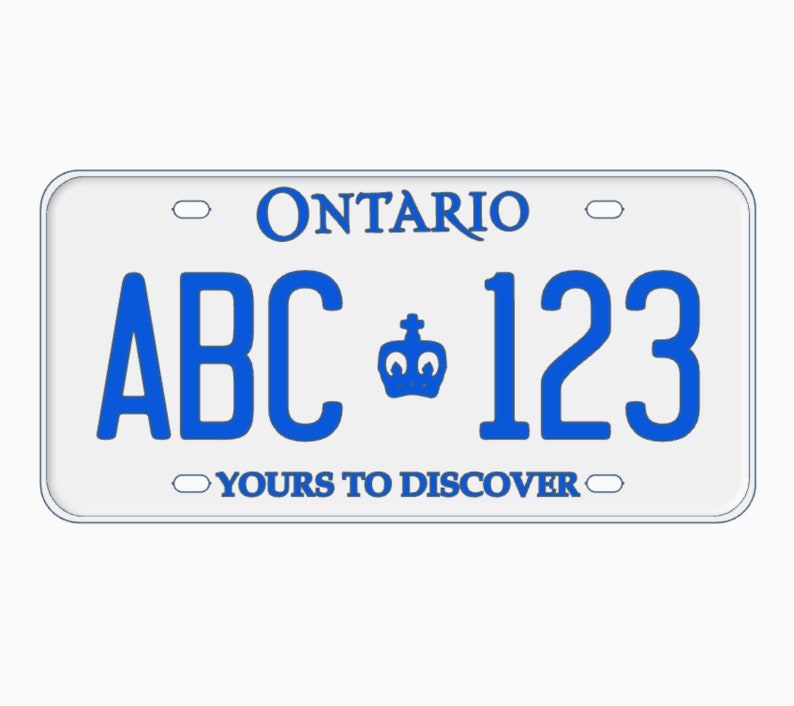 Mini Ontario License Plates image 7