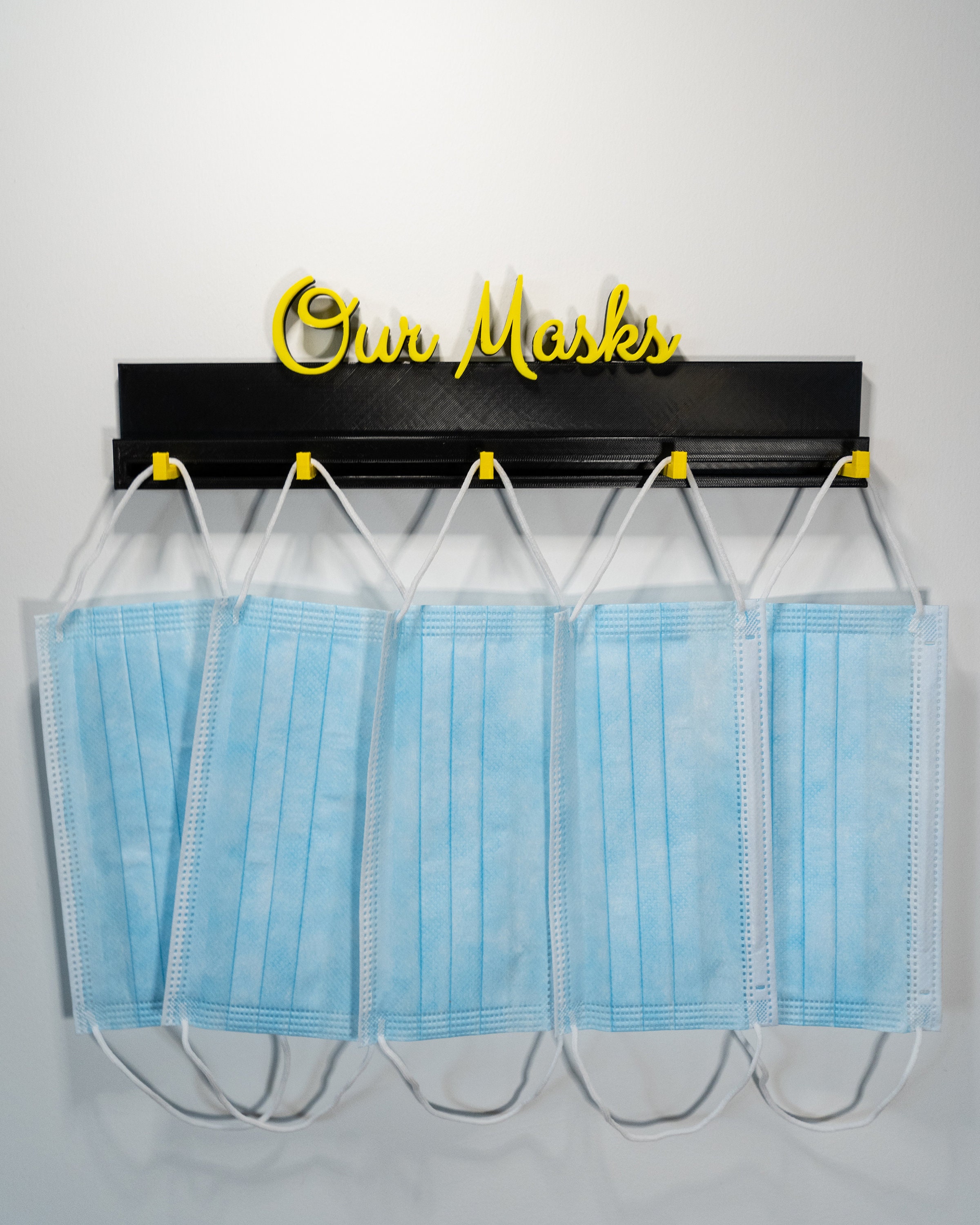 The Ultimate Mask Rack Modular Personalized & Customizable Etsy