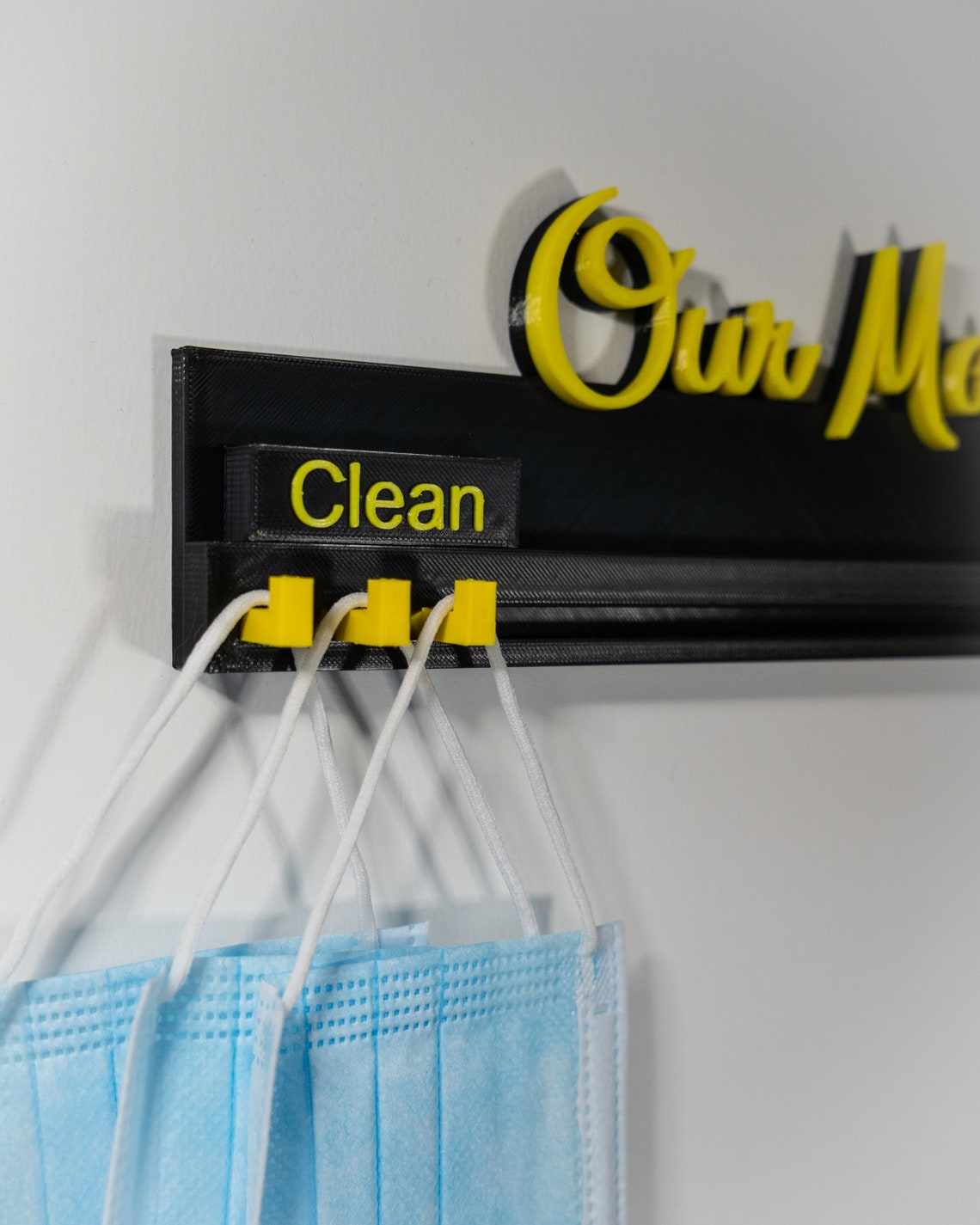 The Ultimate Mask Rack Modular Personalized & Customizable Etsy