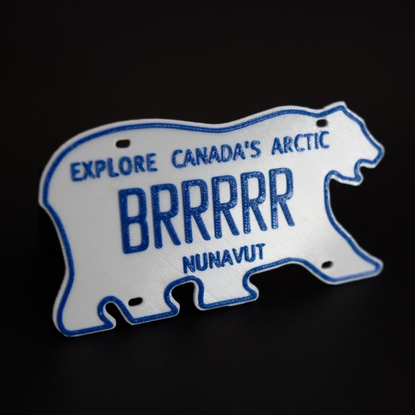 Replica Nunavut License Plates