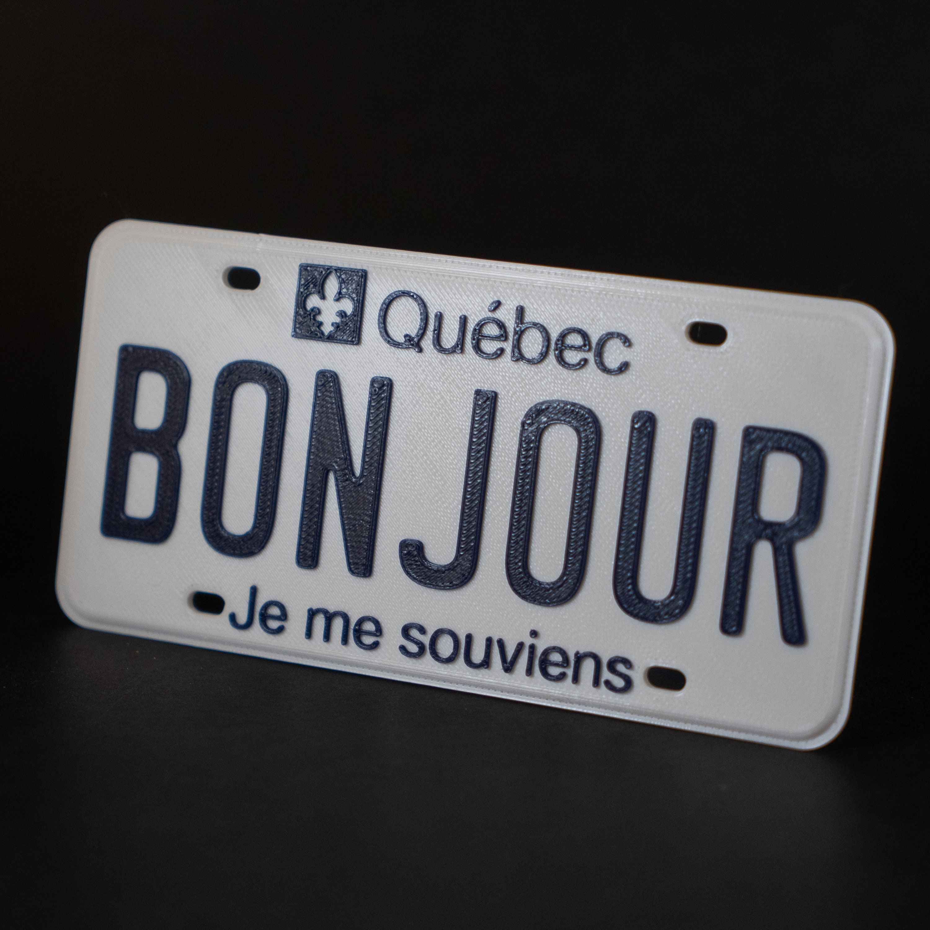 Quebec License Plate for sale Only 4 left at 75