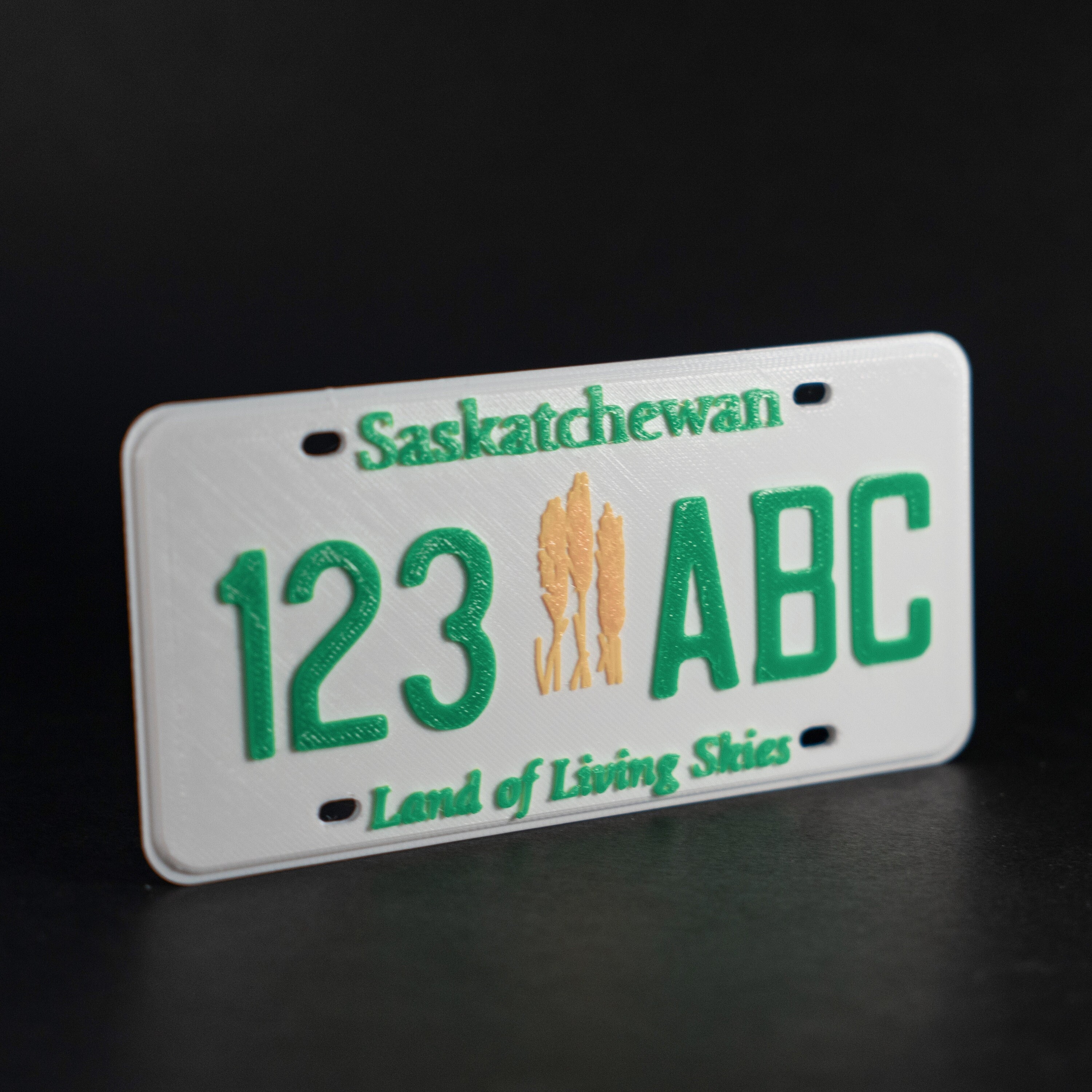 Mini Saskatchewan License Plate Etsy Canada