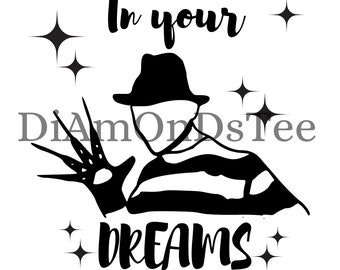 Freddy Krueger svg,png y archivo jpeg, Freddy svg, Lindo halloween svg, halloween svg, horror svg, pesadilla en elm street svg