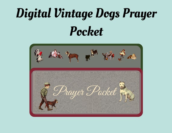 Paper Prayer Pocket Religious Gift Bible Journal Vintage Dogs Bible paper-prayer-pocket-religious-gift-bible-journal-vintage-dogs-bible