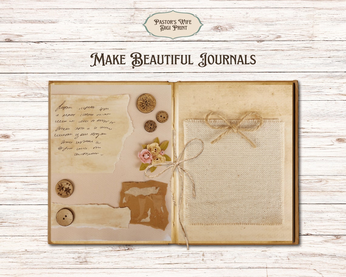 Printable Vintage Tape and Washi Digital Instant Download - Etsy